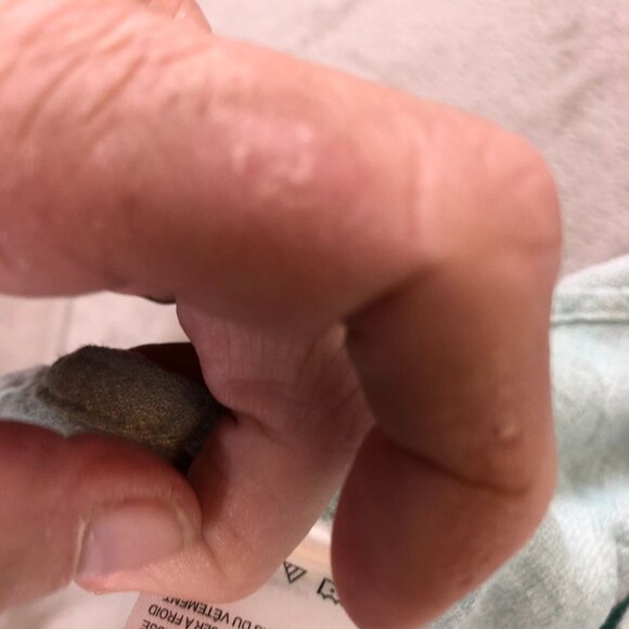 Bruno Positano Mens Button Up Shirt Medium Light Blue Short Sleeve Linen Blend - Picture 13 of 13